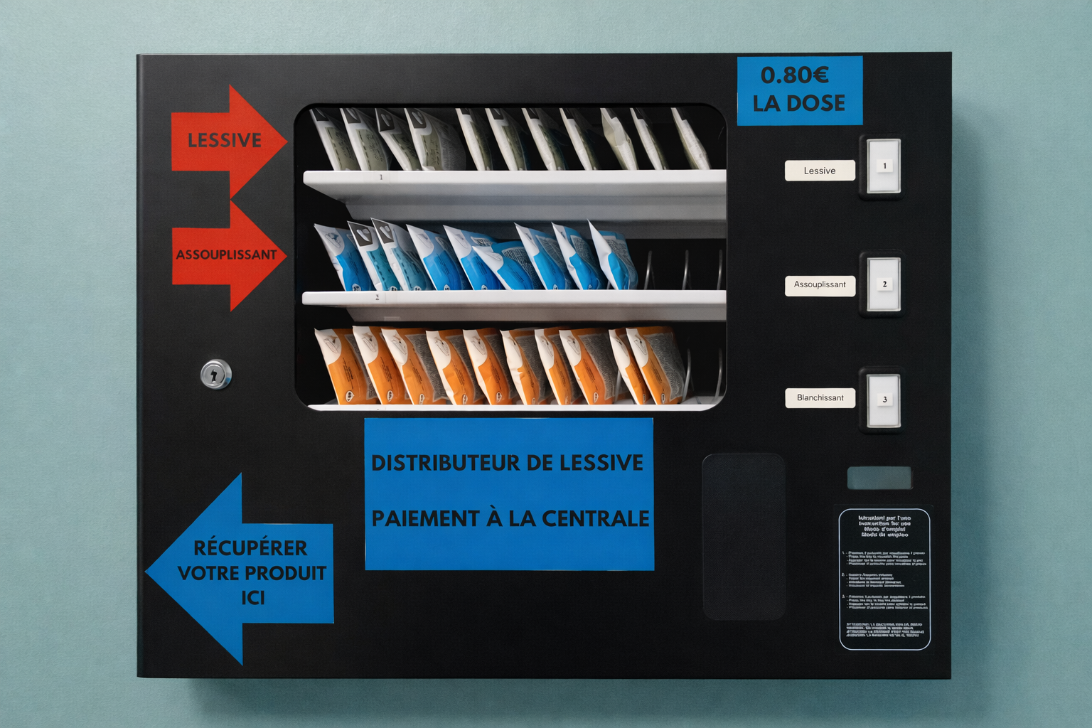 Distributeur de lessive